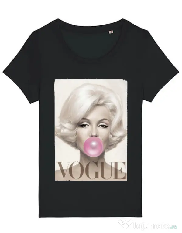 Tricou STANLEY STELLA dama Bubblegum Negru
