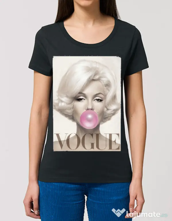 Tricou STANLEY STELLA dama Bubblegum Negru