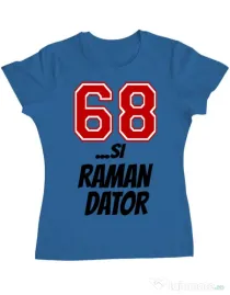 Tricou ADLER dama 68 si raman dator Albastru azuriu