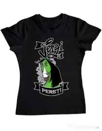 Tricou ADLER dama Cai verzi Negru