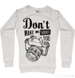 Bluza ADLER dama Dont make me shoot you Migdala melanj