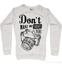 Bluza ADLER dama Dont make me shoot you Migdala melanj