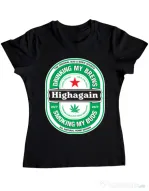 Tricou ADLER dama Highagain Negru