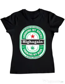 Tricou ADLER dama Highagain Negru
