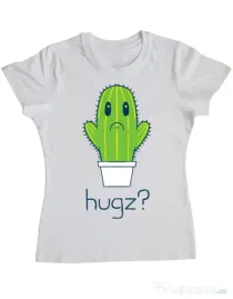 Tricou ADLER dama Hugz Alb
