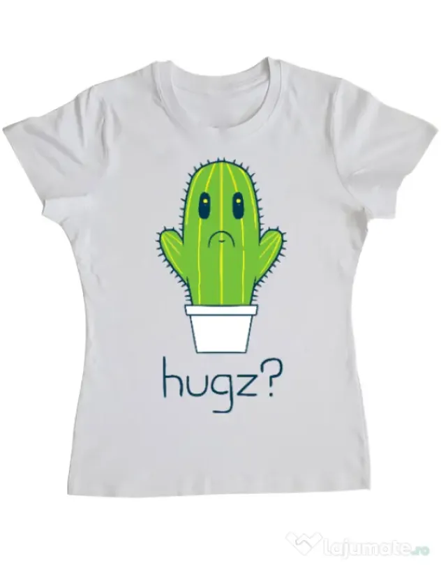Tricou ADLER dama Hugz Alb