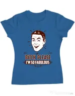 Tricou ADLER dama Fabulous Albastru azuriu