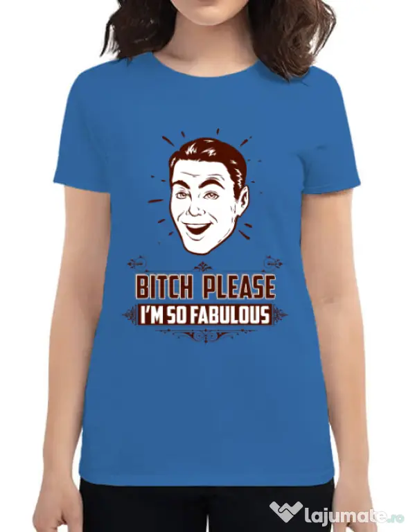 Tricou ADLER dama Fabulous Albastru azuriu