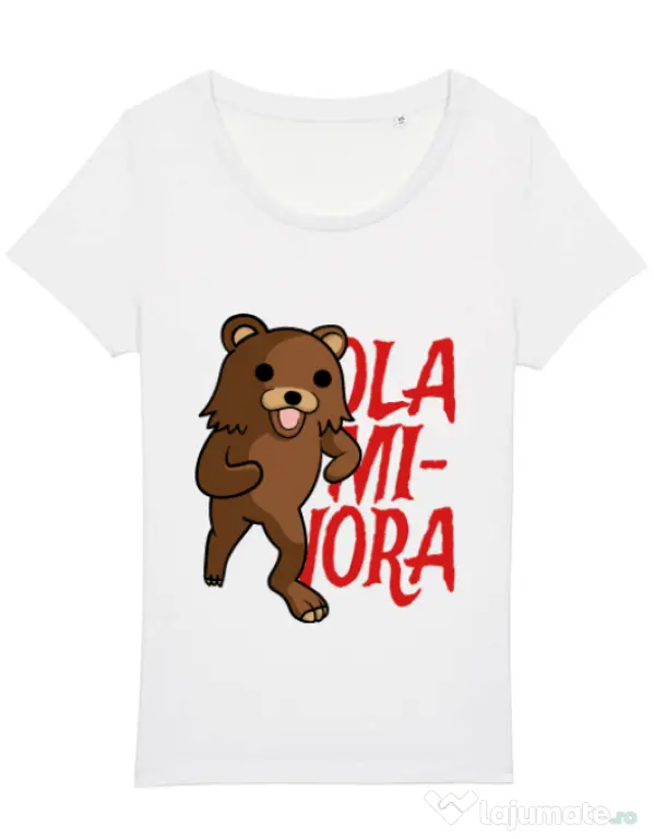 Tricou STANLEY STELLA dama Ola minora Alb