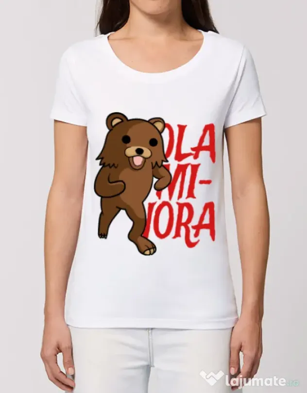 Tricou STANLEY STELLA dama Ola minora Alb