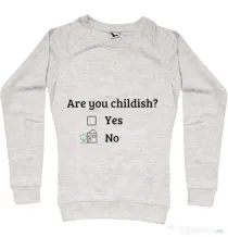 Bluza ADLER dama Are you childish Migdala melanj
