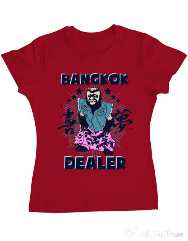 Tricou ADLER dama Bangkok dealer Rosu