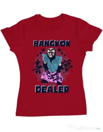 Tricou ADLER dama Bangkok dealer Rosu