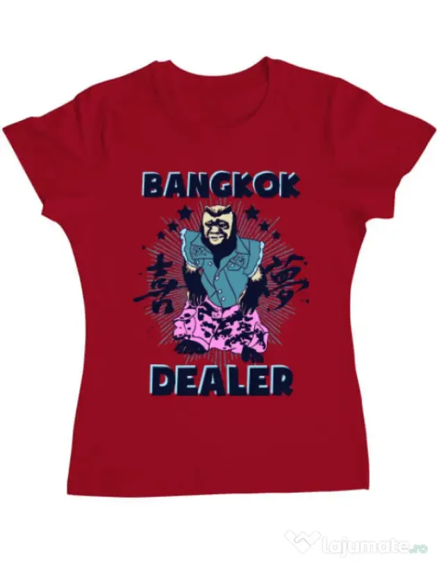 Tricou ADLER dama Bangkok dealer Rosu