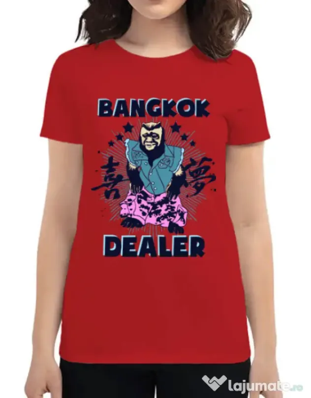 Tricou ADLER dama Bangkok dealer Rosu