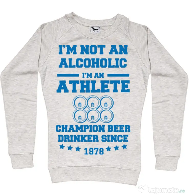Bluza ADLER dama Beer champion Migdala melanj
