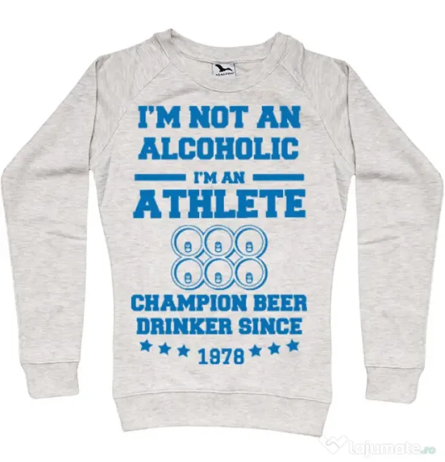 Bluza ADLER dama Beer champion Migdala melanj