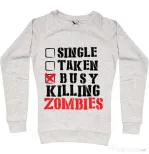 Bluza ADLER dama Busy killing zombies Migdala melanj