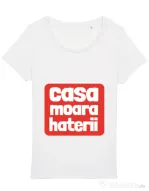 Tricou STANLEY STELLA dama Casa moara haterii Alb
