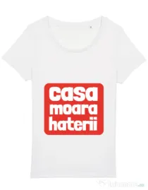 Tricou STANLEY STELLA dama Casa moara haterii Alb
