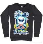 Bluza ADLER dama Call of the wild Negru melanj
