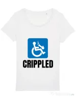 Tricou STANLEY STELLA dama Crippled Alb