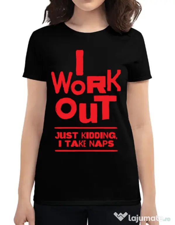 Tricou ADLER dama I work out Negru