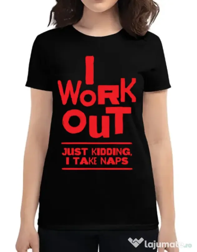 Tricou ADLER dama I work out Negru