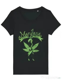 Tricou STANLEY STELLA dama Mary Jane Negru