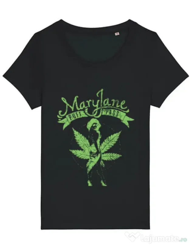 Tricou STANLEY STELLA dama Mary Jane Negru