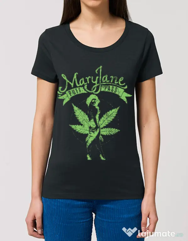 Tricou STANLEY STELLA dama Mary Jane Negru