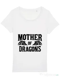 Tricou STANLEY STELLA dama Mother of dragons 2 Alb