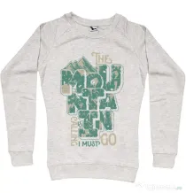Bluza ADLER dama The mountain is calling, I must go! Migdala melanj