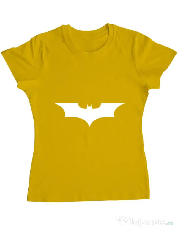 Tricou ADLER dama Dark knight Galben