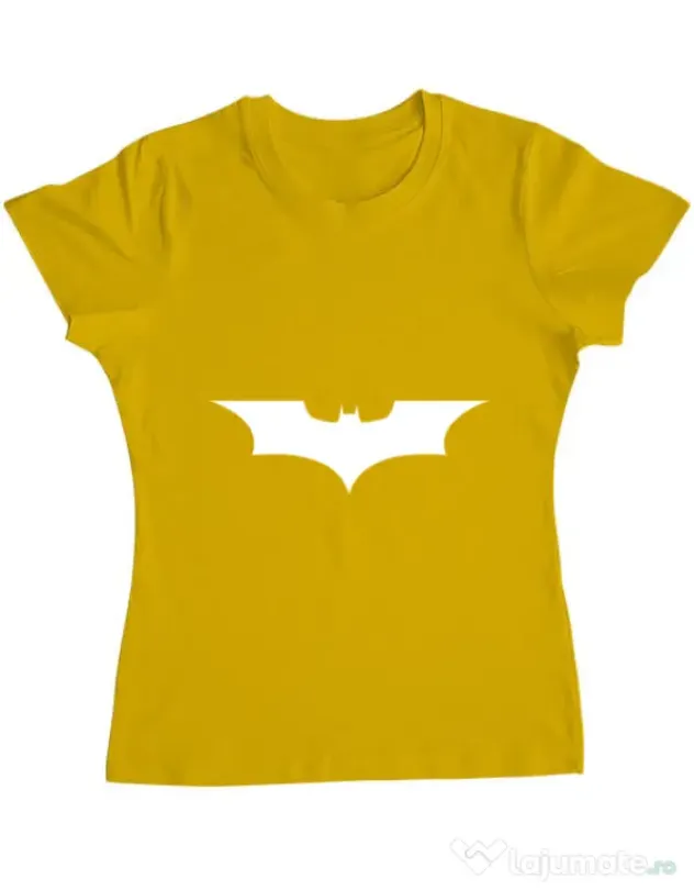 Tricou ADLER dama Dark knight Galben