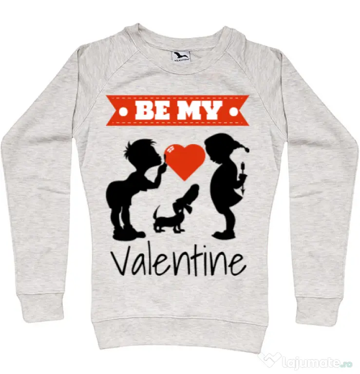 Bluza ADLER dama Be my valentine Migdala melanj