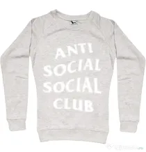 Bluza ADLER dama Anti social Migdala melanj