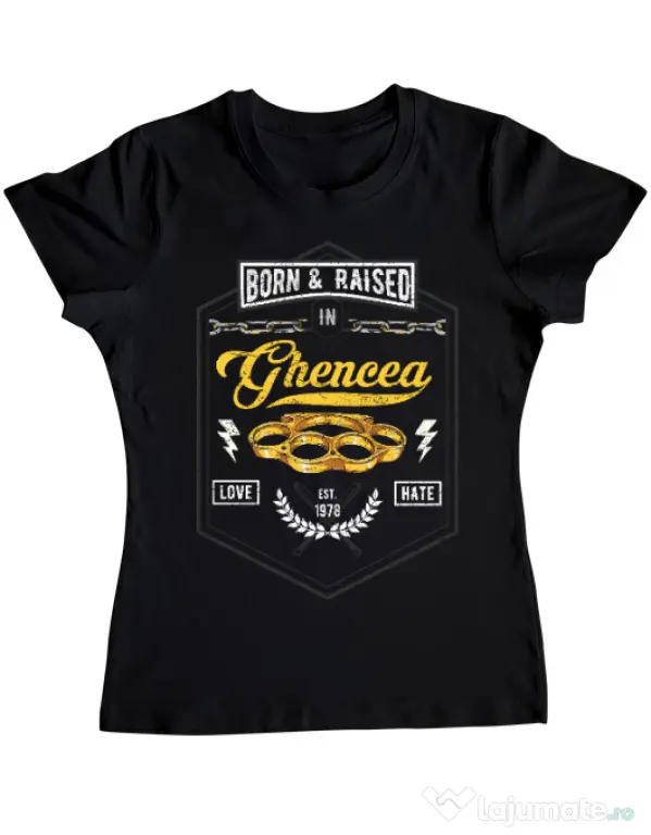Tricou ADLER dama Ghencea Negru