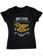 Tricou ADLER dama Ghencea Negru