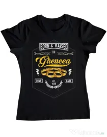 Tricou ADLER dama Ghencea Negru