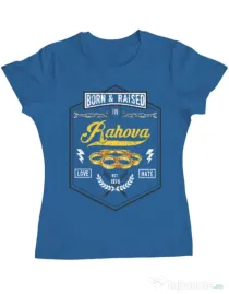 Tricou ADLER dama Rahova Albastru azuriu