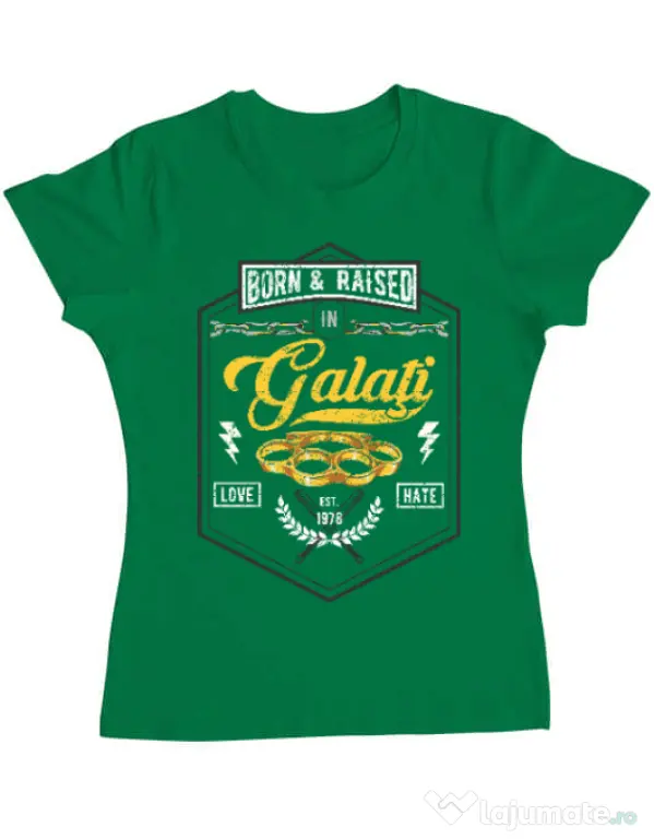 Tricou ADLER dama Galati Verde mediu