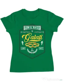 Tricou ADLER dama Galati Verde mediu