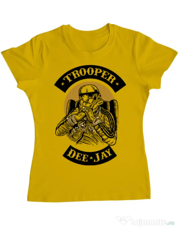 Tricou ADLER dama Trooper Dee Jay Galben