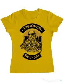 Tricou ADLER dama Trooper Dee Jay Galben