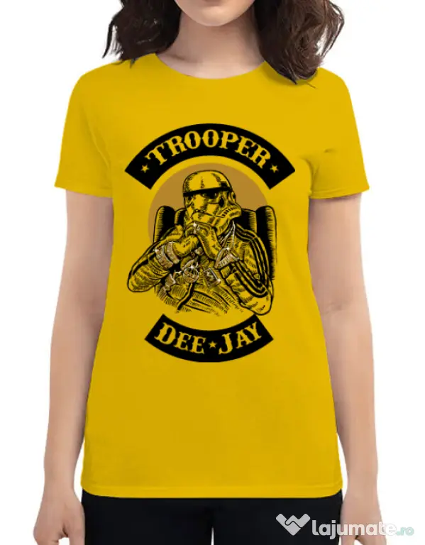 Tricou ADLER dama Trooper Dee Jay Galben