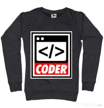 Bluza ADLER dama Coder Negru melanj