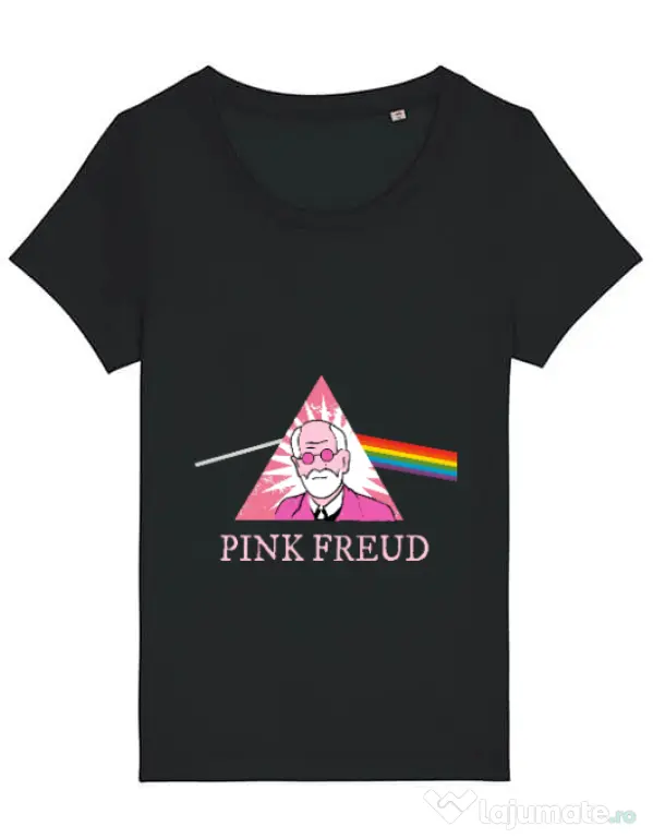 Tricou STANLEY STELLA dama Pink Freud Negru
