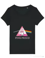 Tricou STANLEY STELLA dama Pink Freud Negru