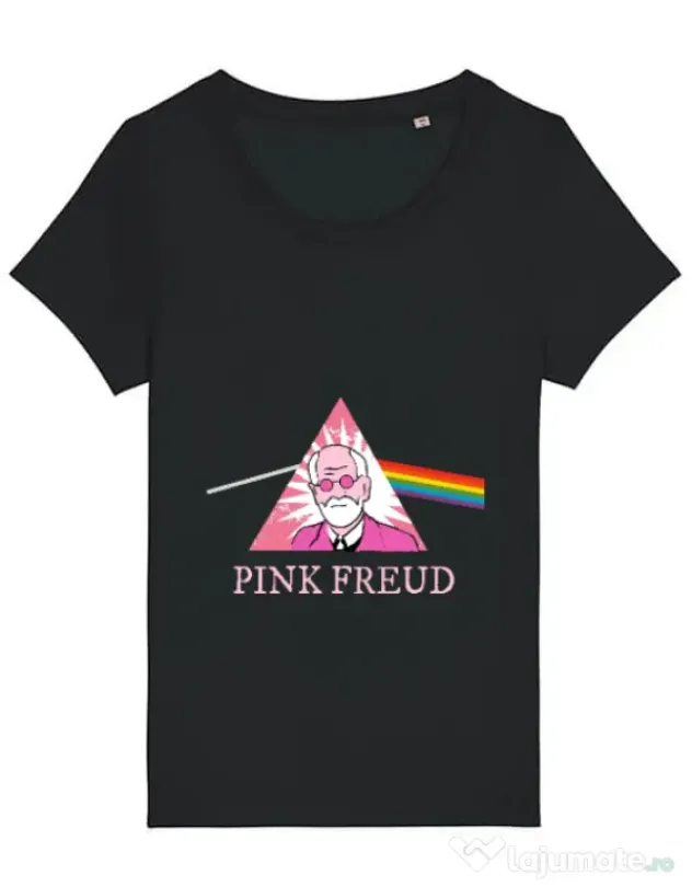 Tricou STANLEY STELLA dama Pink Freud Negru